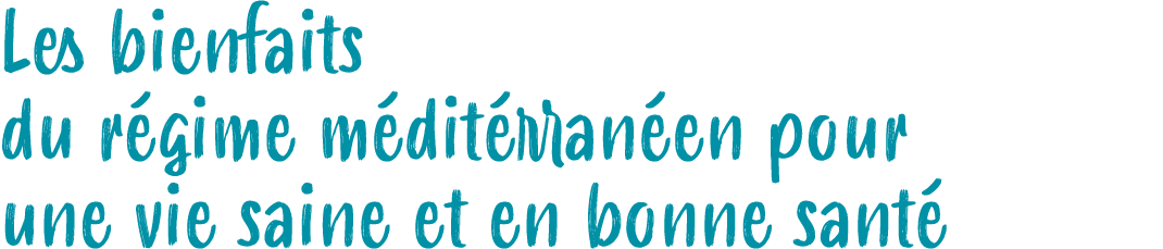 Les bienfaits du r gime m dit rran en pour une vie saine et en bonne sant 